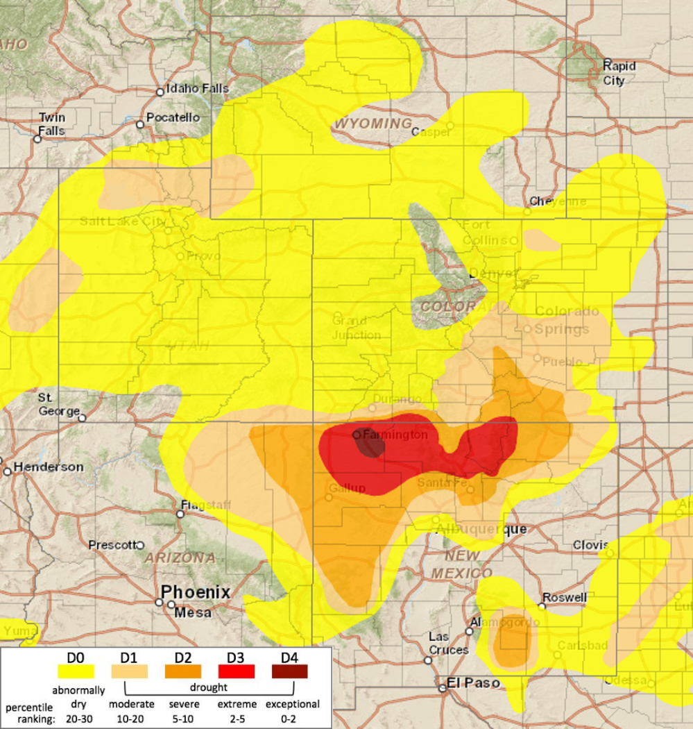 drought map 0319